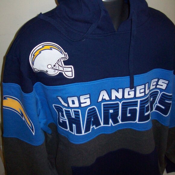 LOS ANGELES CHARGERS Pull Over 3 Color Hoody 3X